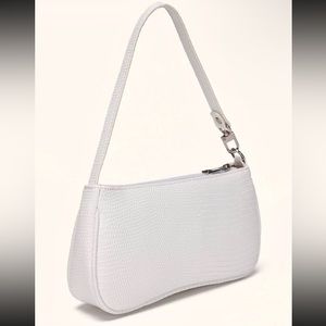 white shoulder bag